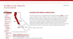 Desktop Screenshot of ggsa.org